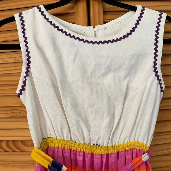 Vintage 1960s Mod Maxi Dress Mad Men - Picture 9 of 11